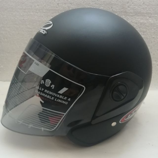 MOTORCYCLE HELMET TOPI KELEDAR MOTOSIKAL ONZA HELMET VX2 (SIRIM ...