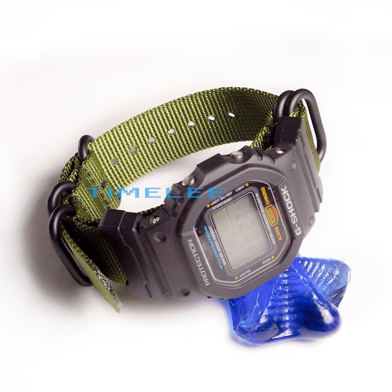 g shock canvas strap