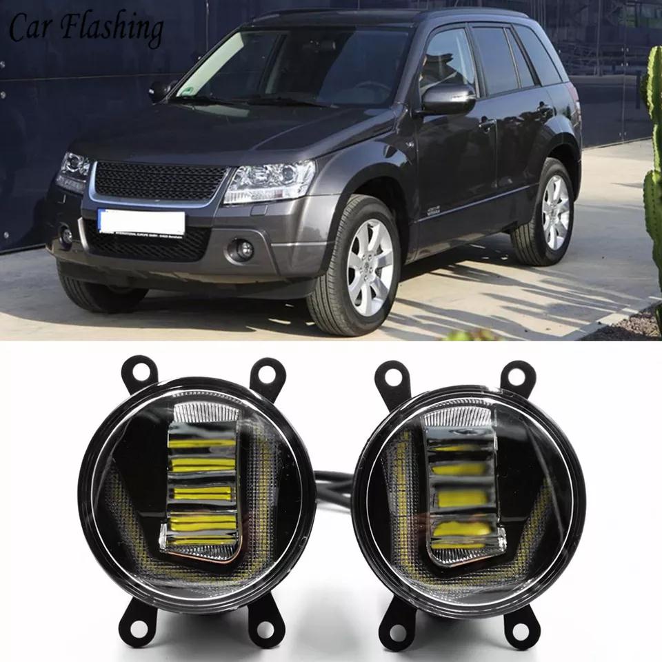 1Set 3IN1 Functions Auto LED For Suzuki Grand Vitara 2007 2012 DRL