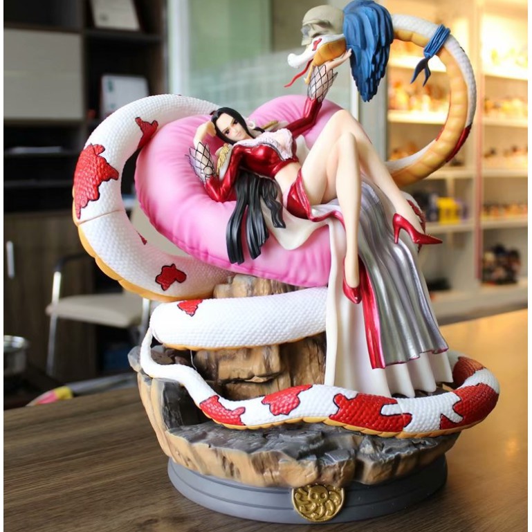 Anime One Piece Boa Hancock Pillow Love Snake Action Figure Model Toys Shopee Malaysia