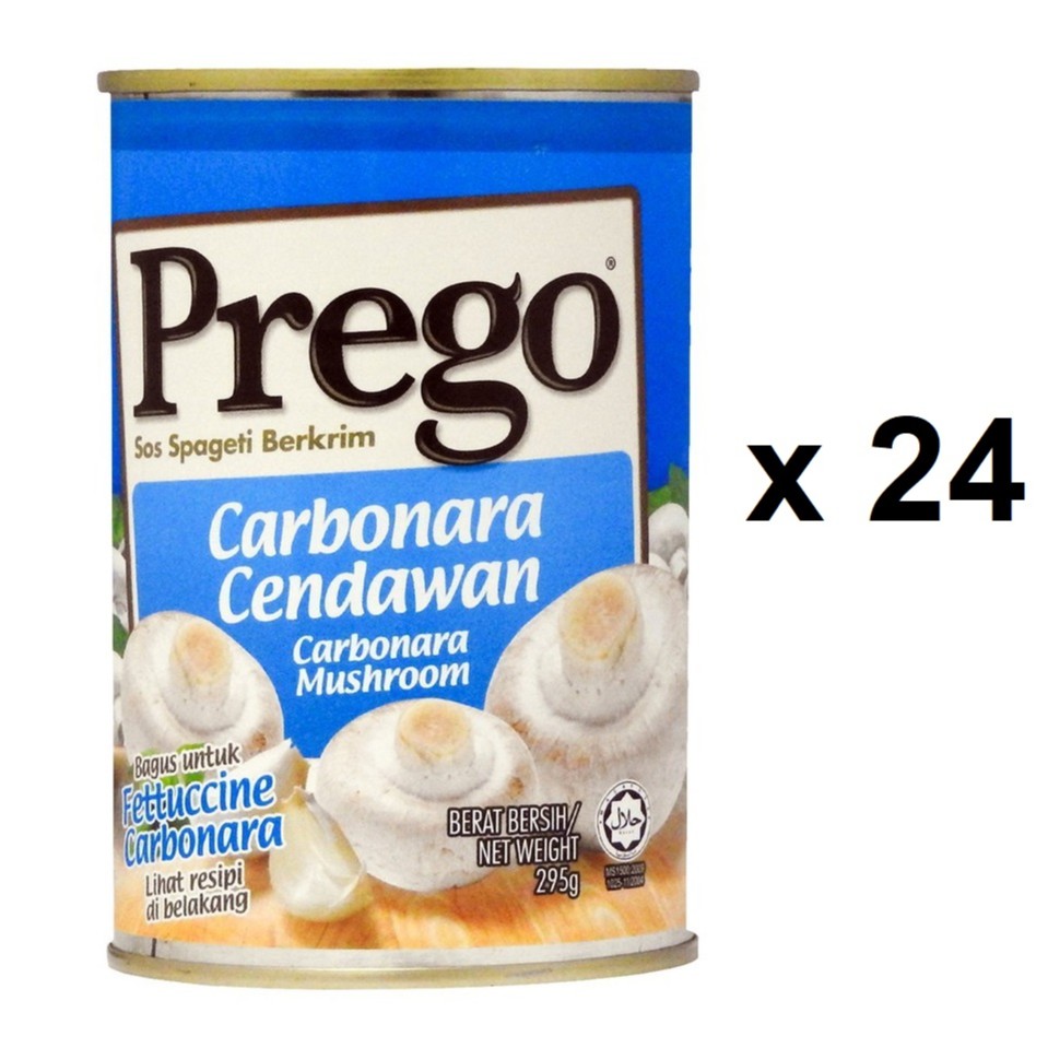 Prego Carbonara Mushroom (24 x 295g)