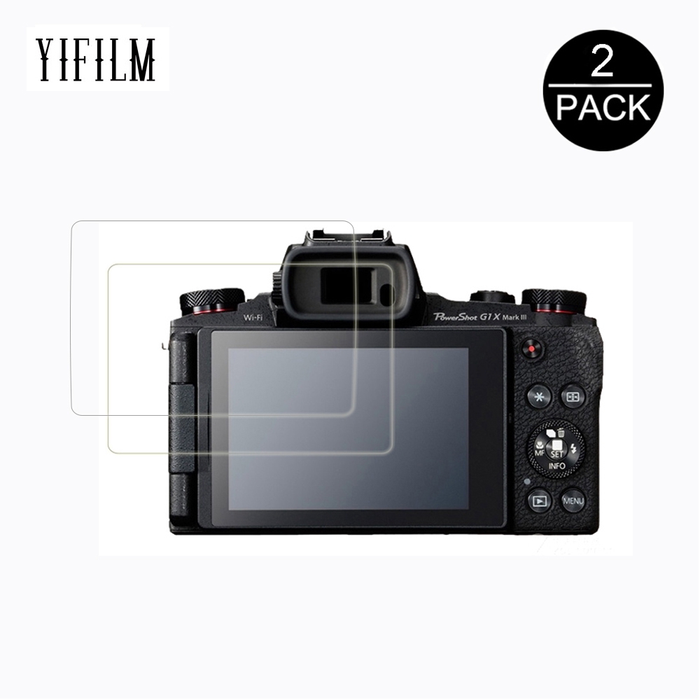 2pcs For Canon Eos G1 X Mark Iii G3 X Camera Screen Protector Eos 1dx Mark Ii Tempered Glass Shopee Malaysia