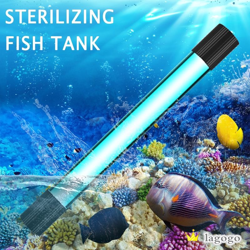 110/220V Aquarium Submersible UV Light Pond Fish Germicidal Clean