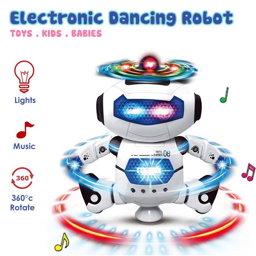 electronic dancing robot