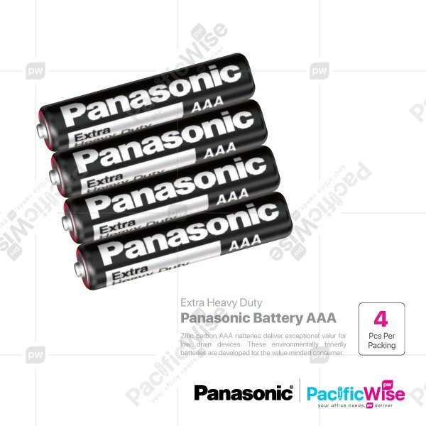[FAST SHIPPING] Original PANASONIC 1.5V Extra Heavy Duty, Antileak