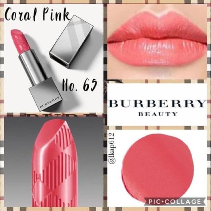 NEW Burberry Kisses in Coral pink | Shopee Malaysia