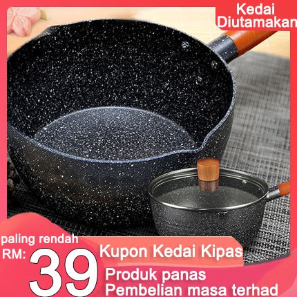 Ready Stock Maifan Batu Susu Periuk Non Stick Pan Isi Rumah Makanan Tambahan Bayi Periuk Bayi Dengan Susu Panas Memasak Mie Sup Periuk Periuk Shopee Malaysia