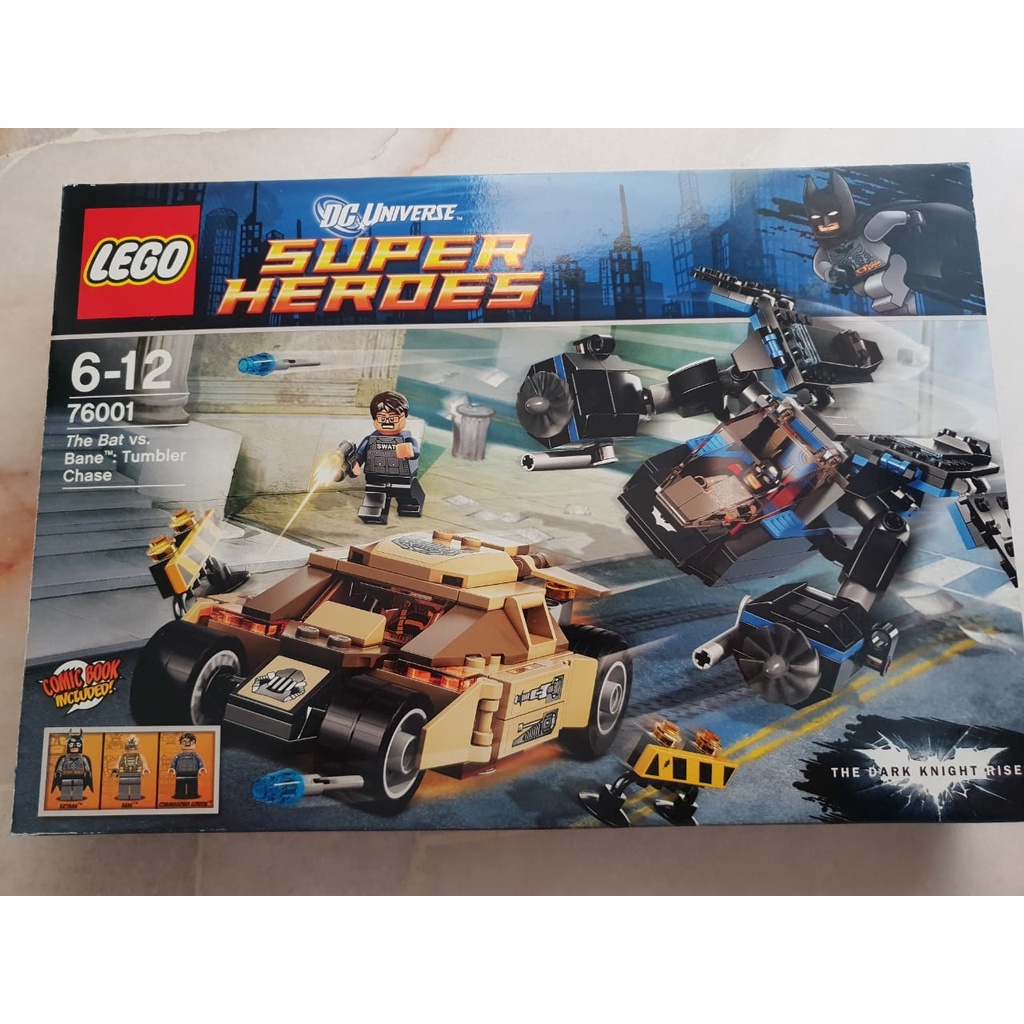 Lego Batman 76001 The Bat Vs Bane : Tumbler Chase (NEW/MISB) | Shopee ...