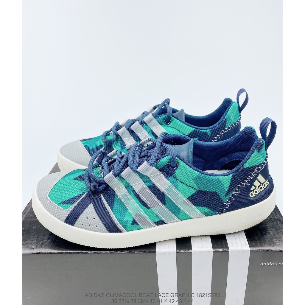 Adidas Climacool Boat Lace Graphic Outdoor Men And Women Comfortable  Quick-drying | Shopee Malaysia