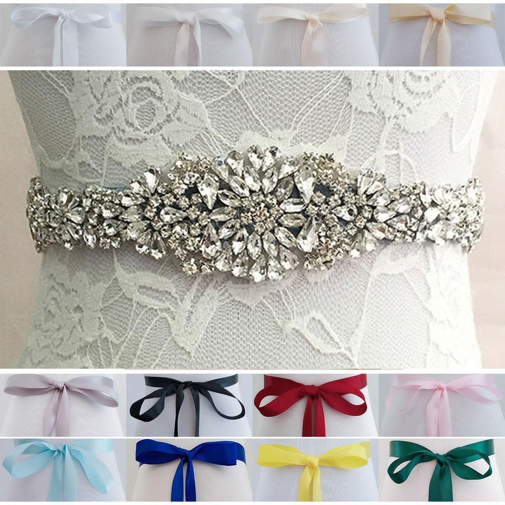 satin waist belt