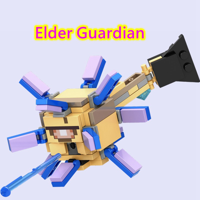 lego minecraft elder guardian