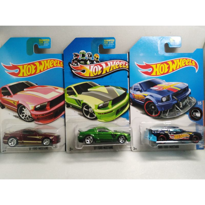 Hot Wheels Ford Mustang - Super Treasure Hunt (STH) US CARD SET ...