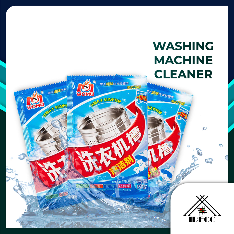 Buy Ideco 110g Washing Machine Cleaner Drum Tub Front Load Top Load Cleaner Stain Remover Pencuci Mesin Basuh Seetracker Malaysia