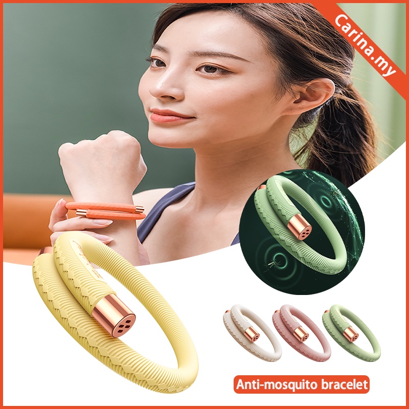 Mosquito Repellent Bracelet Insect repellent Anti-mosquito bracelet Mosquito Repellent Artifact Summer Wristbands Bracelet Mosquito Killer Fashion Simple Couple Bracelet Outdoor Insect Repellent Products （Free 6 Mosquito Repellent Sticks）