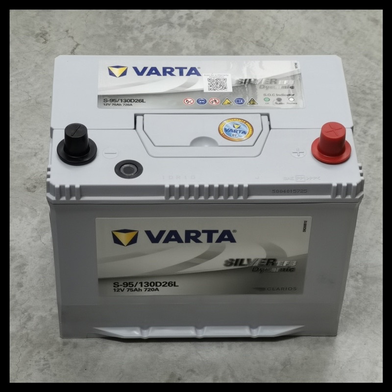 VARTA S95 130D26L EFB BATTERY TOYOTA VELLFIRE NISSAN SERENA HYBRID NS70 NS70L Shopee Malaysia