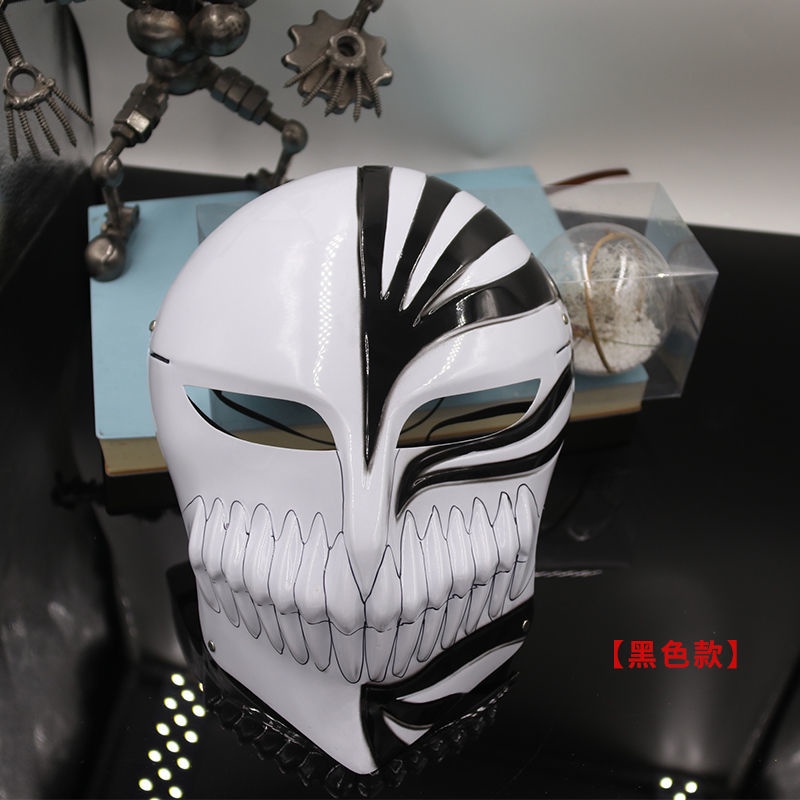 ☆Halloween DeathcosplayProps Ichigo Kurosaki Mask Full Face Horror Dress up  Performance Adult Men and Women☆ ANkP | Shopee Malaysia
