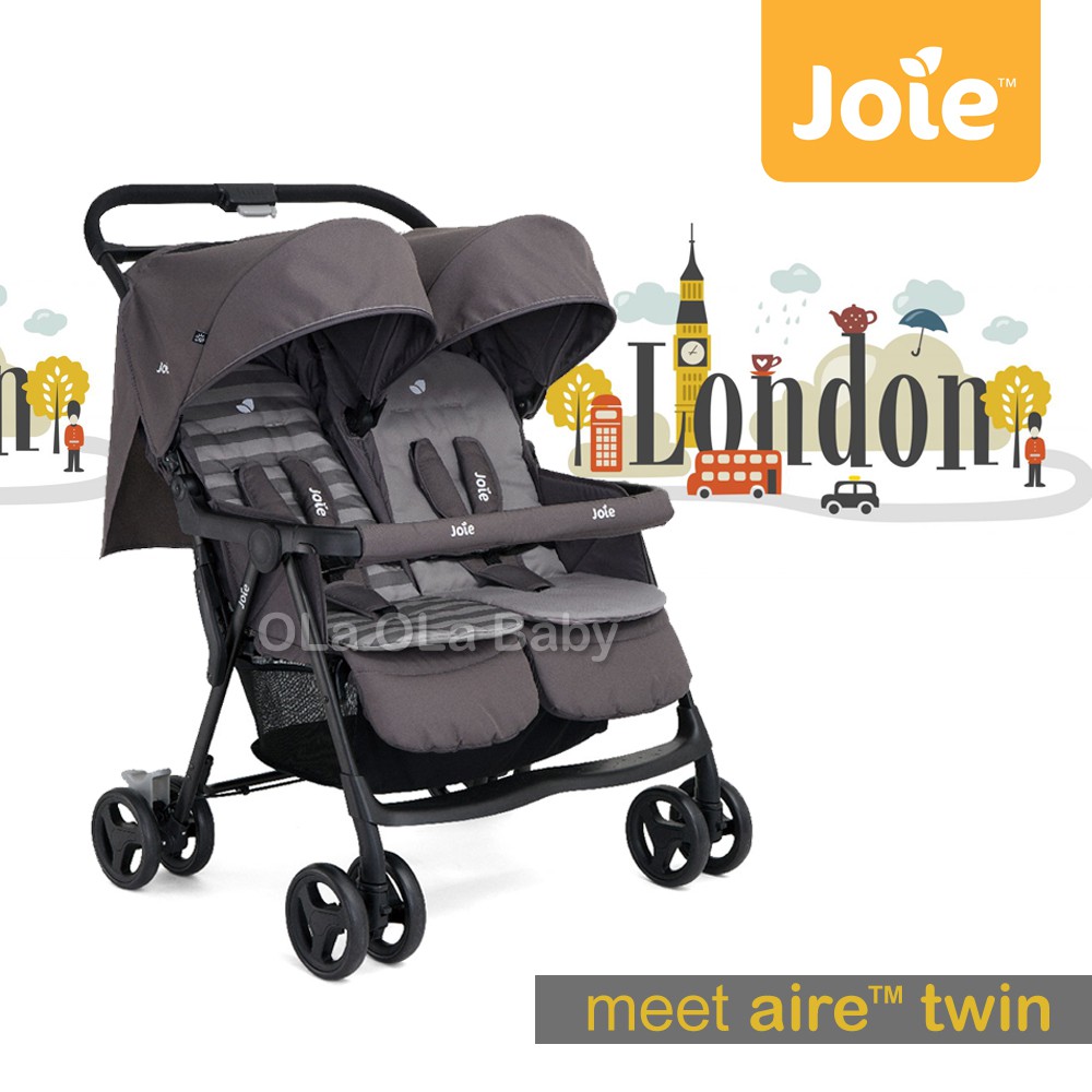 JOIE Aire Twin Stroller (1 year warranty) Shopee Malaysia