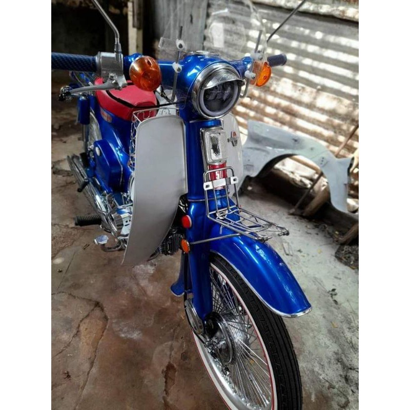 Free Bubble Luggage Jepretan Front Motor Honda C70 Shopee Malaysia