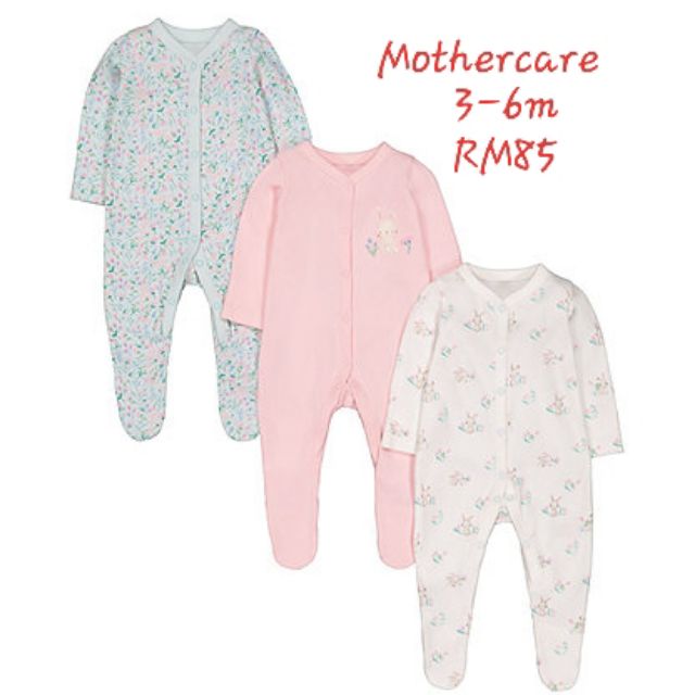 Sleepsuit Mothercare  readystock Shopee Malaysia