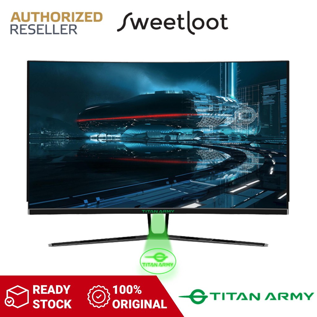 Titan Army N32SQPLUS 32" Curved R1500 144Hz 2K LED 32 Inch VA Panel PC