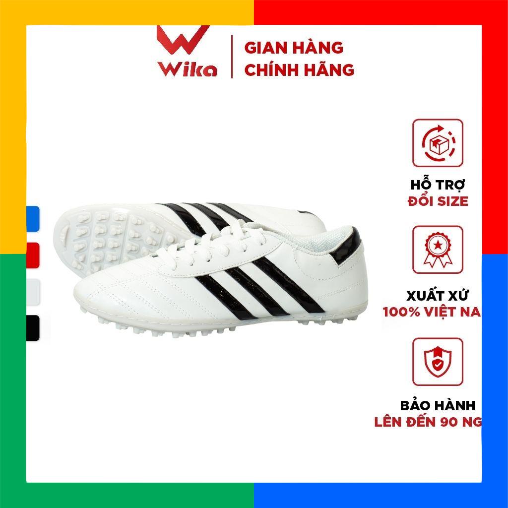Wika Baby Soccer Shoes 3 Stripes Design, PU Leather Waterproof