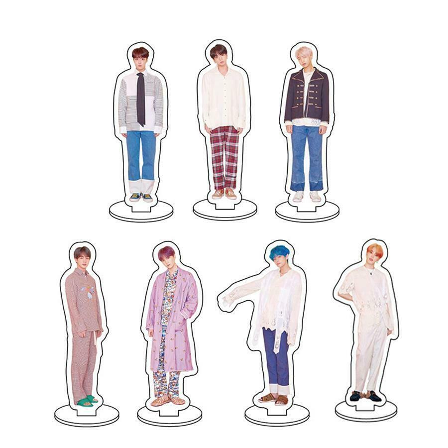 Kpop BTS Photo Stand Mini Acrylic Standee Figure Cute Standing Desk
