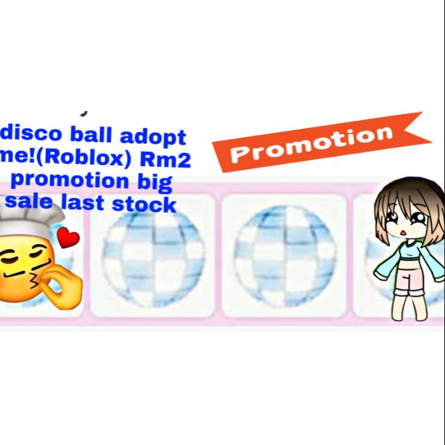 Adopte Me Disco Ball Roblox Promotion Shopee Malaysia - my disco roblox