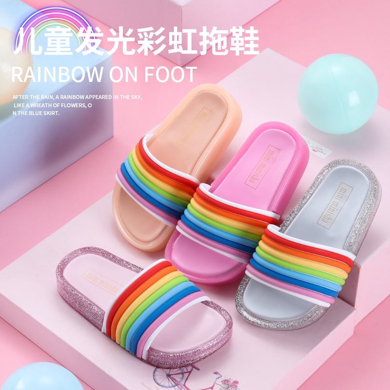 children's rainbow shoes