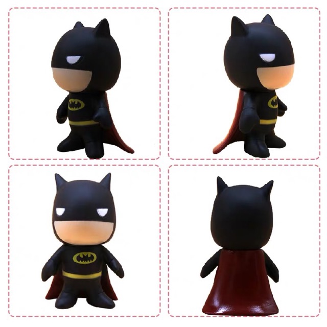 Batman Q Cute Version Figurine Fondant Cake Topper | Shopee Malaysia