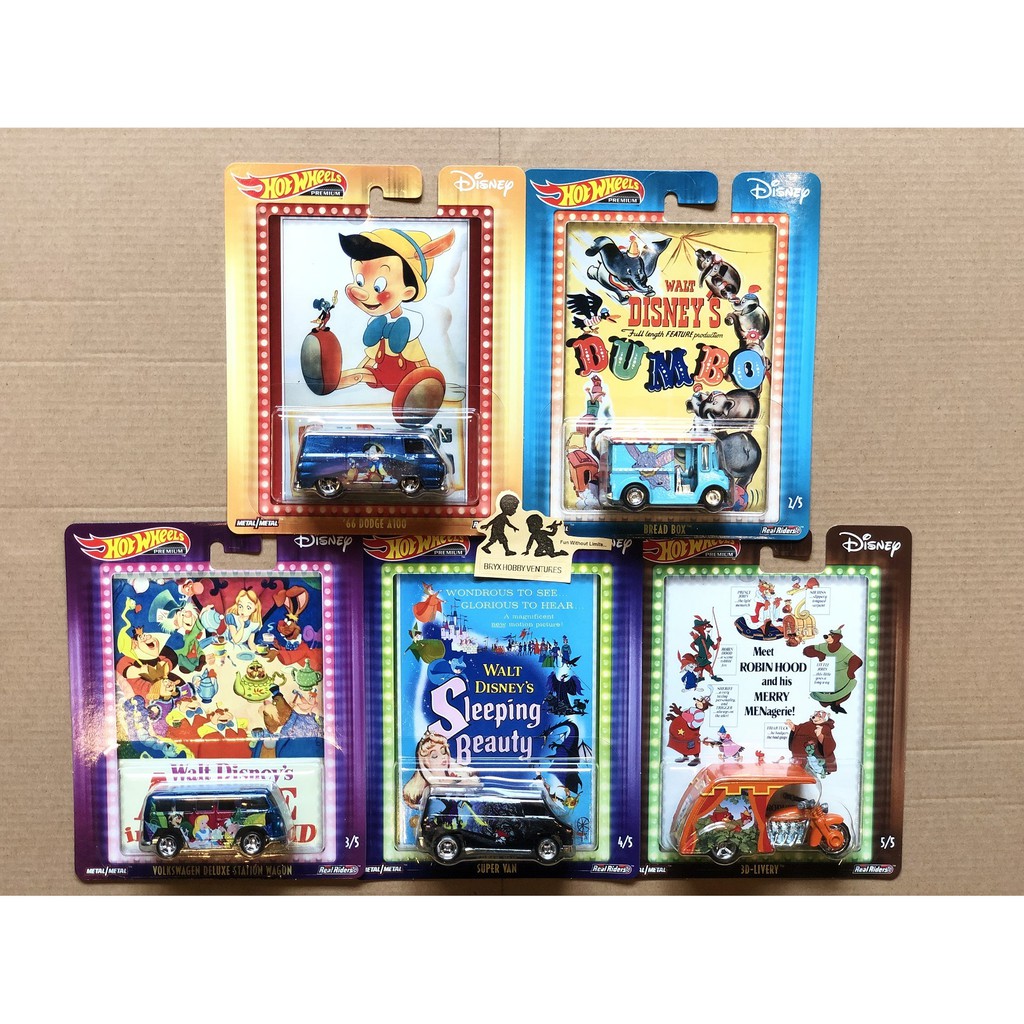 hot wheels pop culture disney