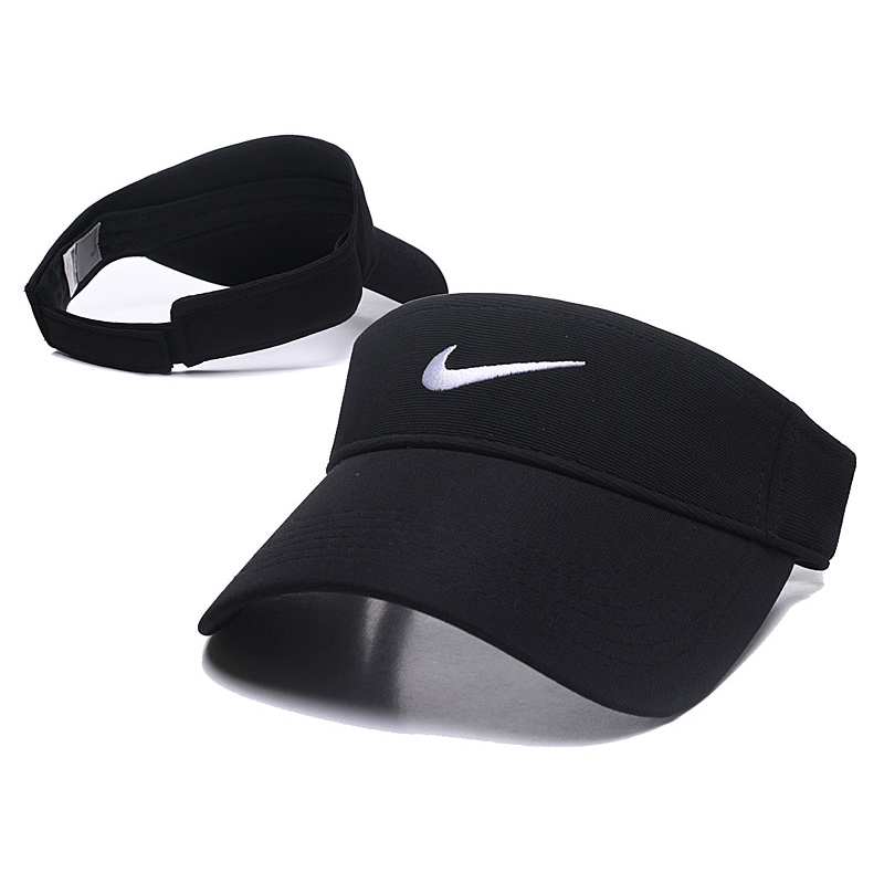 white nike visor hat