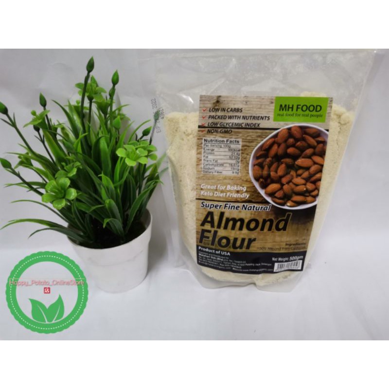 📣【MH Food】Super Fine Natural Almond Flour - 500gm