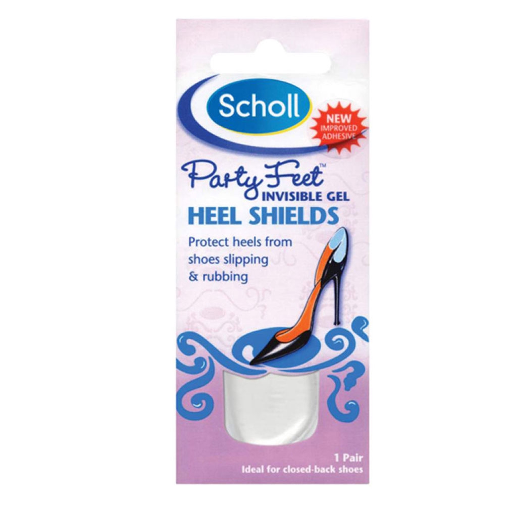 scholl party feet invisible gel heel shields