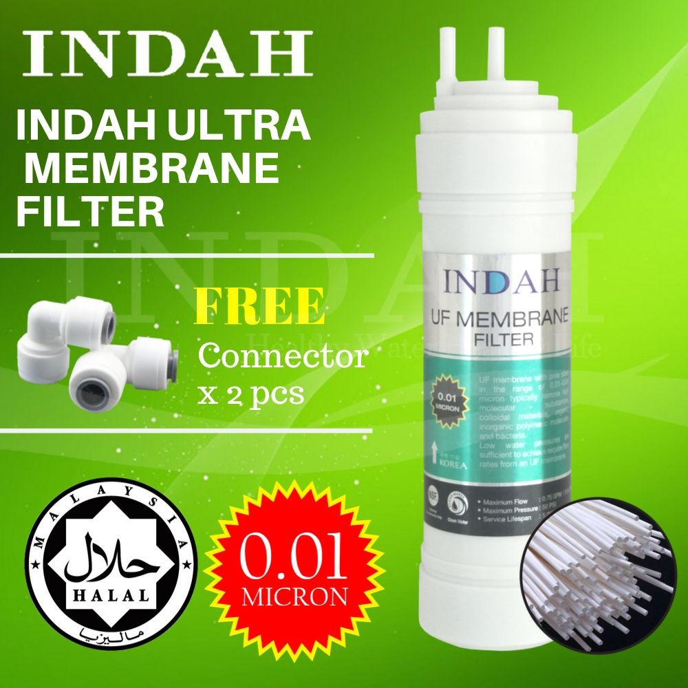 Halal Korea INDAH Ultra Membrane / UF Membrane Replacement Water Filter