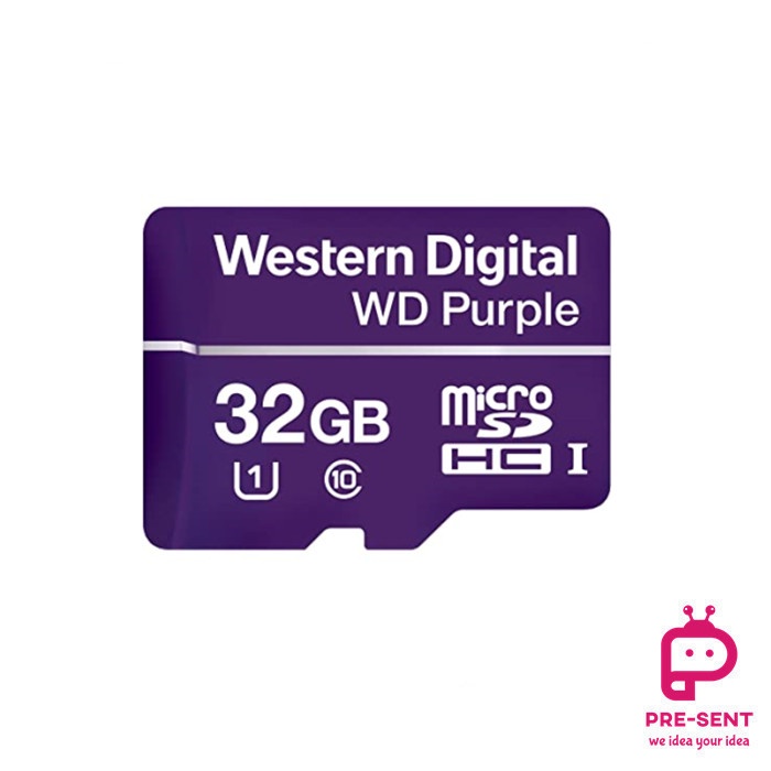 (Stock Clearance) Western Digital WD Purple 32GB Surveillance microSDHC UHS-I Card