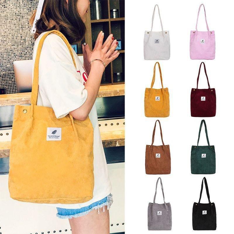 tote bag corduroy