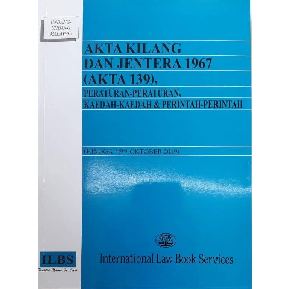 AKTA KILANG DAN JENTERA 1967 (AKTA 139)  Shopee Malaysia