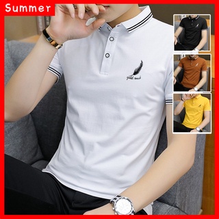 Men's POLO shirts Casual shirts Simple to wear Short-sleeved T-shirts