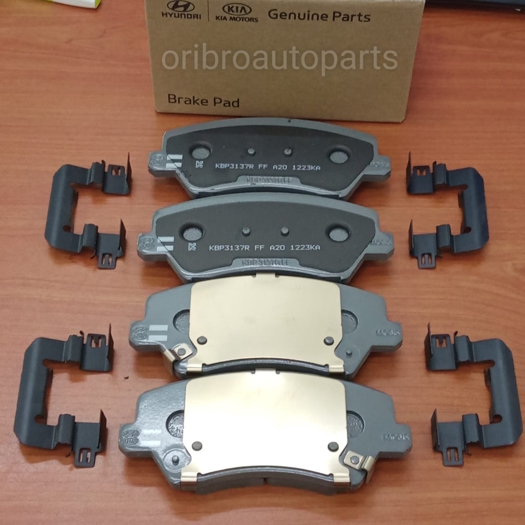 [READY STOCK] KIA CERATO K3 / KX 2018 GENUINE PARTS FRONT BRAKE PAD KIT ...