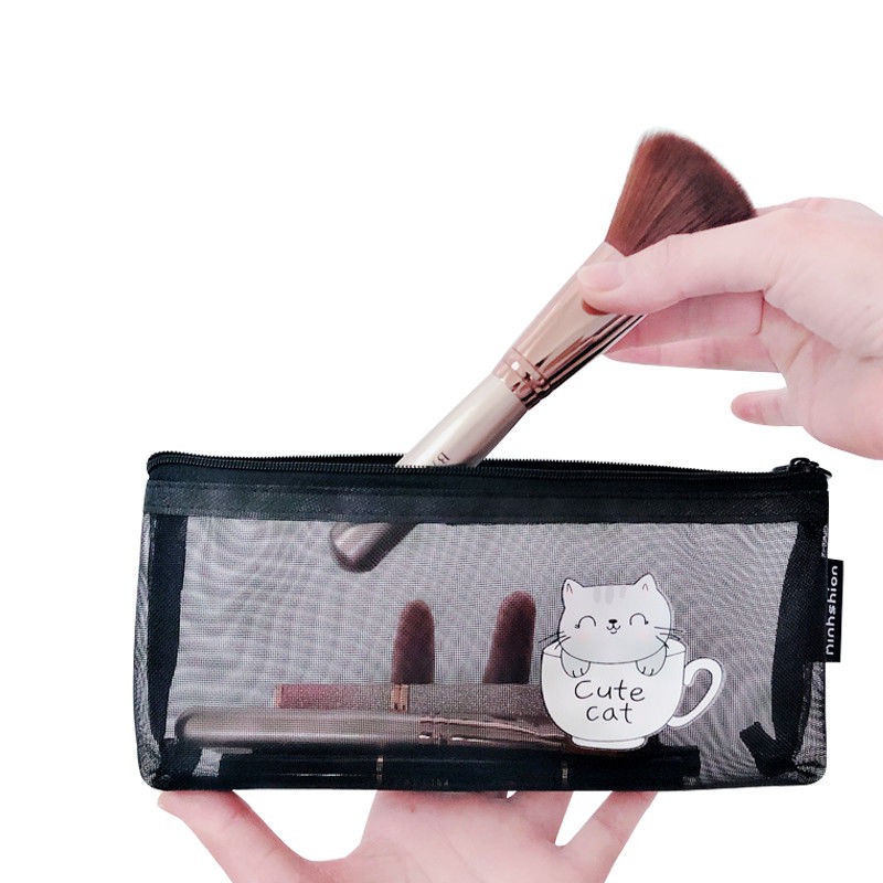 cute makeup brush bag