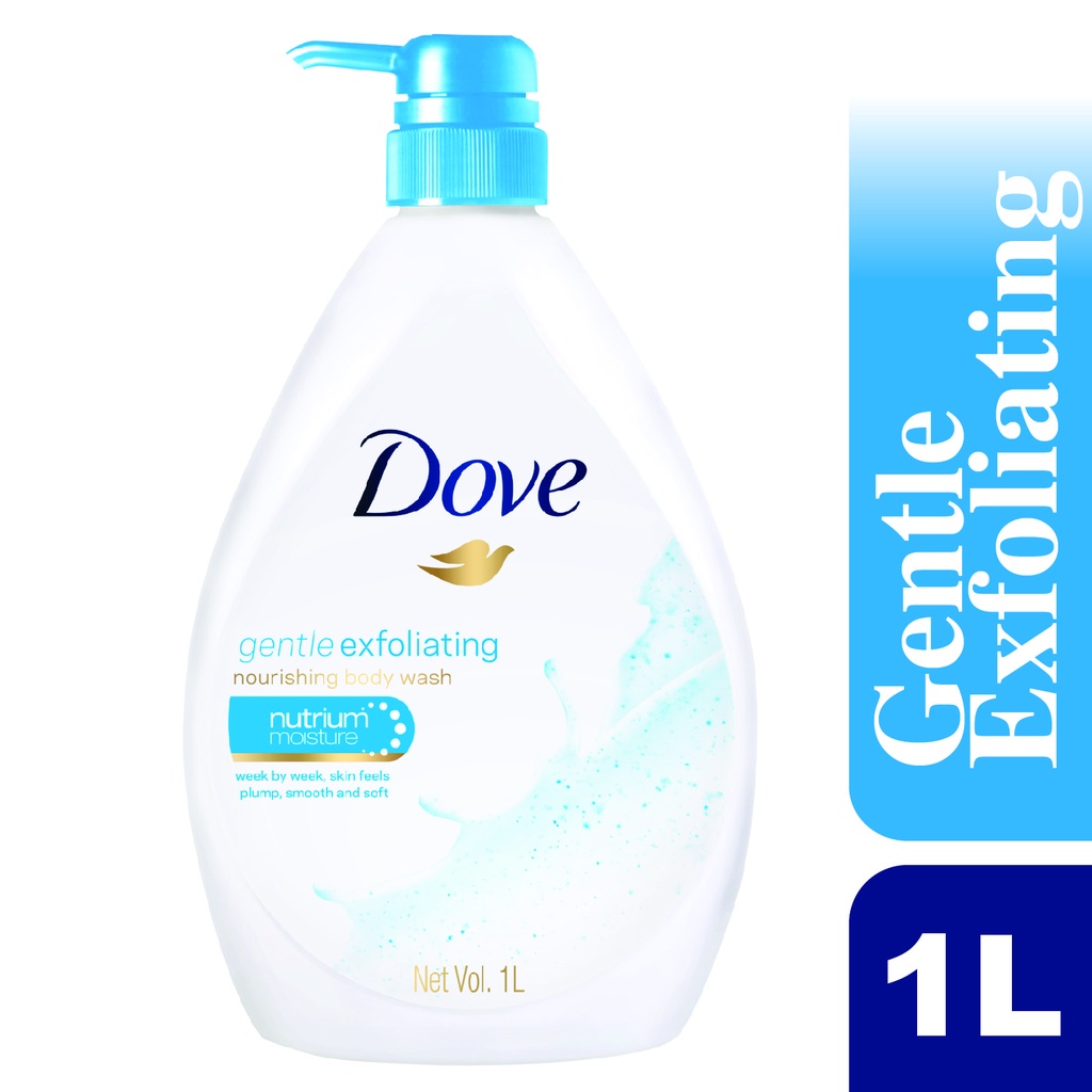 DOVE shower gel Gentle Exfoliating 1L Shopee Malaysia