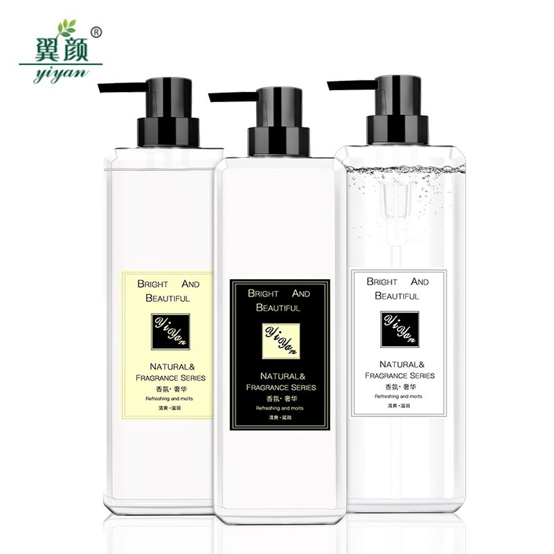 YIYAN HAIR SHAMPOO & BODY SHAMPOO & HAIR CONDITIONAL 500ML Shopee