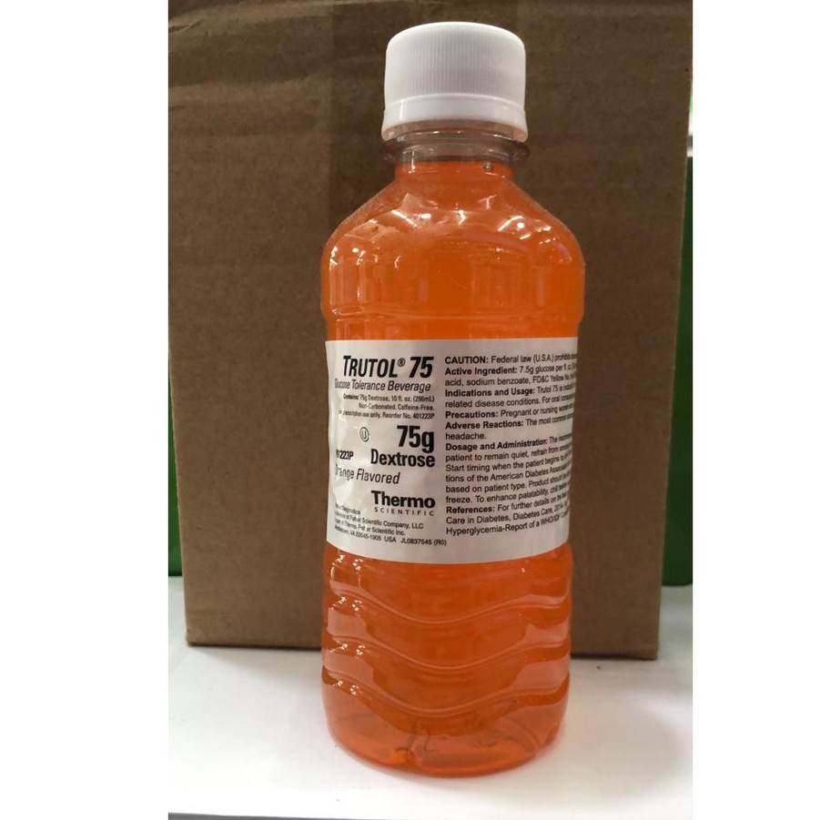 Trutol 75 Glucose Tolerance Beverage 296ml Shopee Malaysia