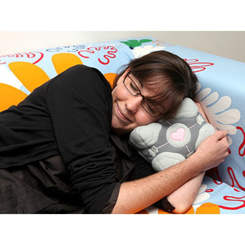 companion cube pillow