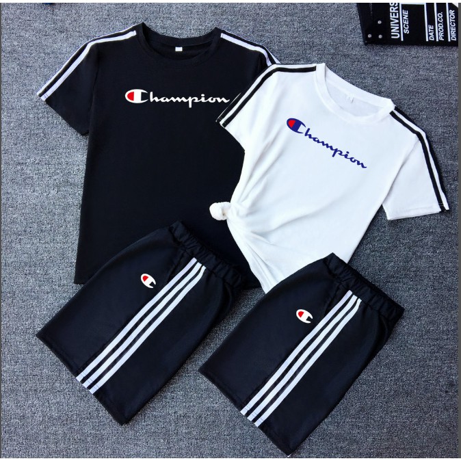 champion shorts set for women's