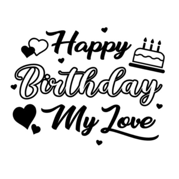 Happy Birthday My Husband Sticker Balloon Ready Stock Shopee Malaysia