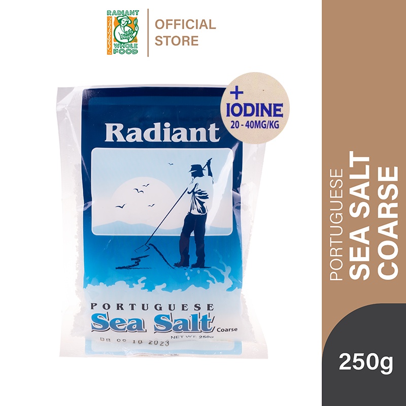 Radiant Portuguese Sea Salt Coarse (250g) Shopee Malaysia