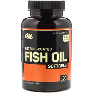 Optimum Nutrition Fish Oil 100 SoftGels Omega 3 6 9 DHA EPA | Shopee  Malaysia