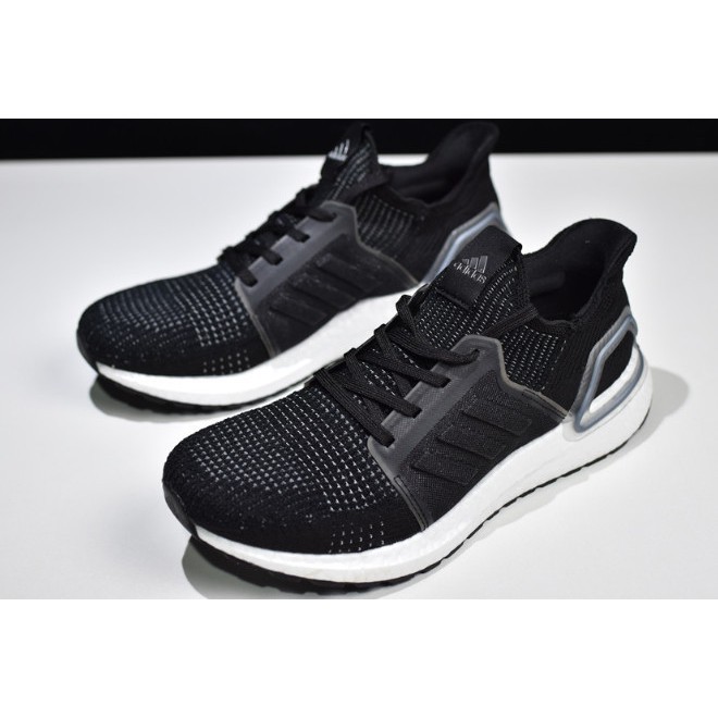 ultra boost 2019 black and white