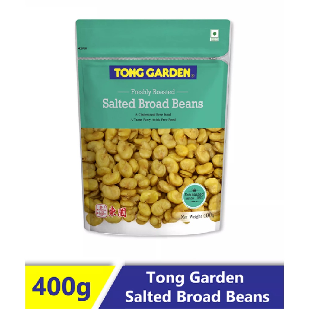 Tong Garden Salted Broad Bean w/o Skin 400g Shopee Malaysia